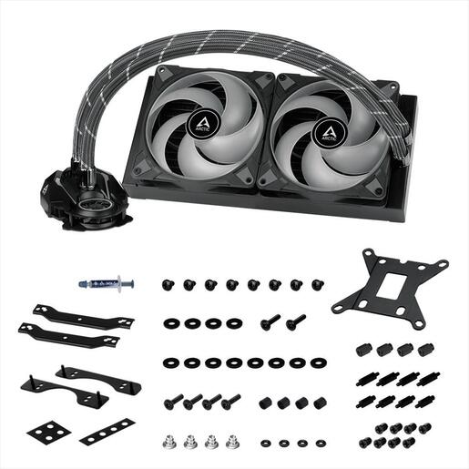 COOLERS CPU AIO ARCTIC LIQUID FREEZER II 280 A-RGB, 2x140mm P12 PWM A-RGB fans, ACFRE00106A