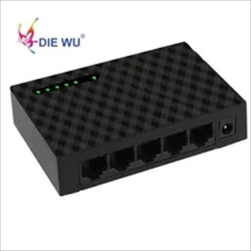 NET Switch DIEWU 5-port 10/100/1000 TXE198