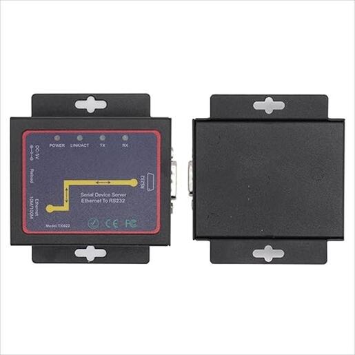 CONVERTOR 10/100M RJ45 TO RS232, DIEWU TXI022, Bi Directional, Chipset: TX210T