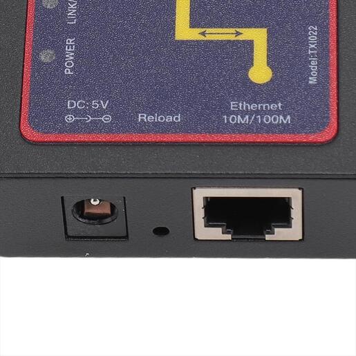 CONVERTOR 10/100M RJ45 TO RS232, DIEWU TXI022, Bi Directional, Chipset: TX210T