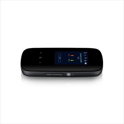 NET ROUTER WIRELESS 4G dual-band ZYXEL LTE2566-M634 Up to 300/50 Mbps, display, 10 hours continuous working hours, up to 32 users, BLACK