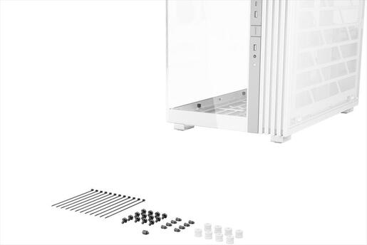 CASE BE QUIET! ATX Mid-Tower Light Base 900 FX, w/2x Tempered glass, 4x Light Wings 140mm PWM, ARGB LED strips and 2 hubs, inverted layout, White BGW72