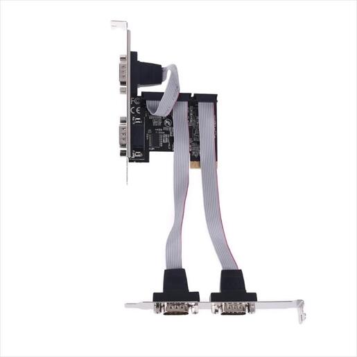 CONVERTOR PCI-E TO COM X4, TXB077, Chipset: mos99100, LP