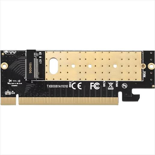 CONVERTOR PCI-E (16x) TO M.2 (NVME) , TXB008-H w/heatsink