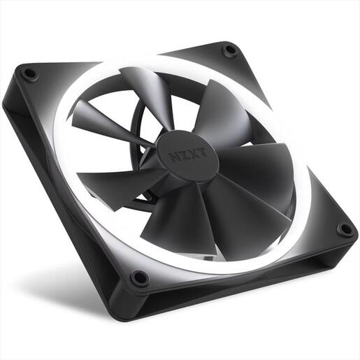 COOLERS CASE FAN 140mm NZXT F140 RGB BLACK , RF-R14SF-B1