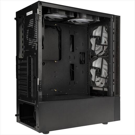 CASE KOLINK ATX OBSERVATORY MX Mesh ARGB w/Tempered glass, 2x140mm, 3x120mm UMBRA A-RGB fan, black
