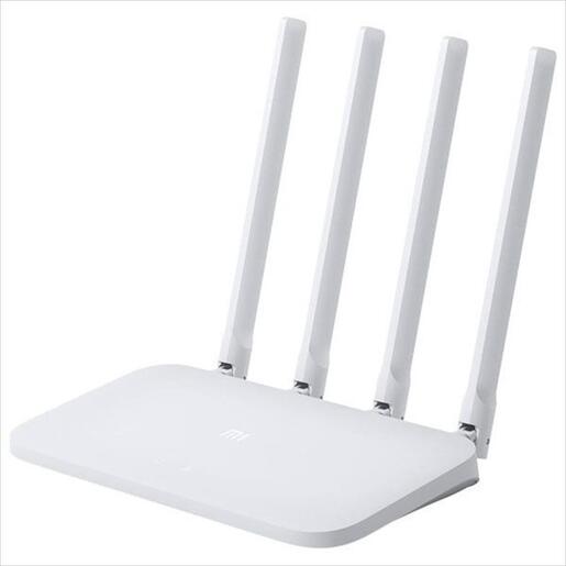 NET ROUTER WIRELESS 300N XIAOMI MI 4C w/ 4 antennas, x1 10/100 WAN port, x2 10/100 LAN ports,  WHITE, DVB4231GL