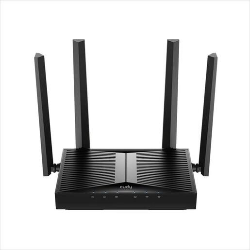 NET ROUTER WIRELESS DUAL BAND Wi-Fi 7 BE3600 CUDY WR3600H, w/4 antennas, 1x WAN 2.5G port, 4x LAN 100/1000 ports
