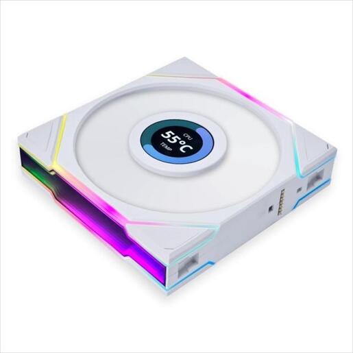 COOLERS CASE FAN 120mm LIAN LI UNI FAN TL LCD 120 A-RGB 1900 RPM PWM, White, 12TLLCD1W