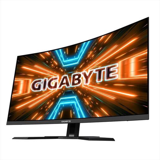 MONITOR 31,5" GIGABYTE M32QC, 170Hz, 2560x1440, VA, HDR400, DP, 2xHDMI, Type-C, x3 USB 3.0, Adaptive-Sync, Freesync Premium Pro , Black