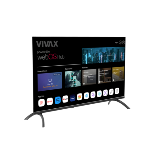 VIVAX Imago LED TV 32LE110WO, HD Ready, Smart TV, WebOS, DVB-T2 H.265/T/S2/C/S2, HDR+