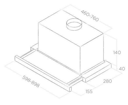 Turboair аспиратор THTC GRIX/A/59