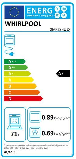 Whirlpool рерна OMK58HU1X