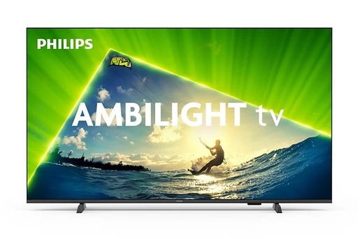PHILIPS QLED TV 55PUS8209/12, 4K Ultra HD, Titan OS Smart TV, 4K Ambilight, Pixel Precise Ultra HD, Dolby Atmos, HDMI VRR