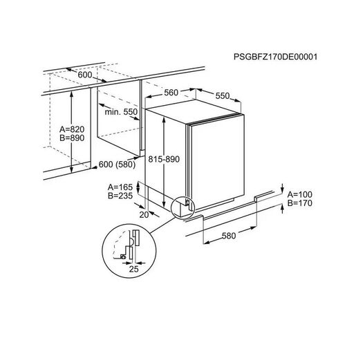 Electrolux фрижидер LXB2AE82S