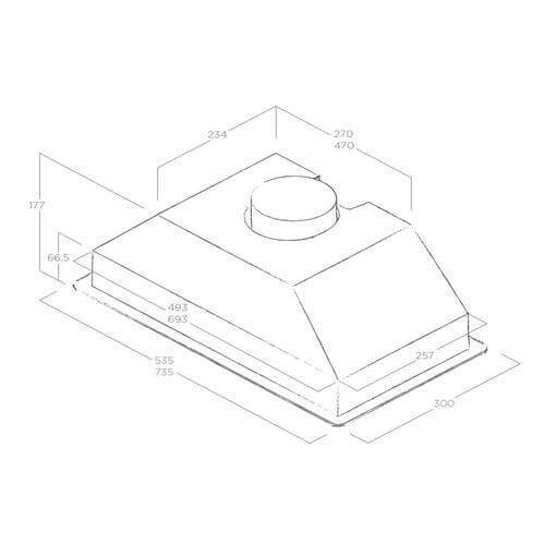 Turboair аспиратор LEI GR/A/51