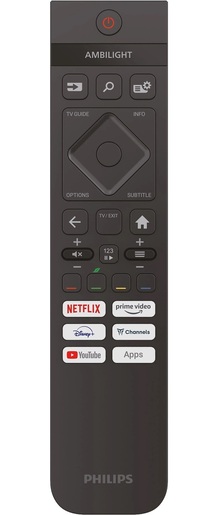 PHILIPS QLED TV 65PUS8209/12, 4K Ultra HD, Titan OS Smart TV, 4K Ambilight, Pixel Precise Ultra HD, Dolby Atmos, HDMI VRR