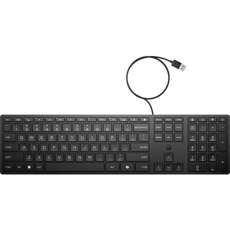 HP Keyboard 320K G2 USB Wired, 9SR37UT