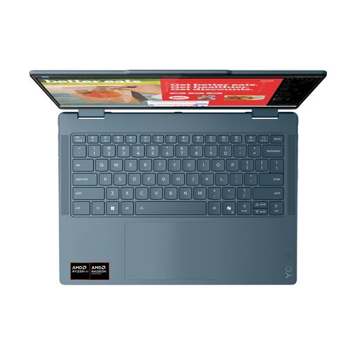 Lenovo Yoga 7 2-in-1 14AKP10, 83JR001MRM, Ryzen AI 5 340, 16GB, 14" WUXGA, SSD 512GB, Windows 11 Home лаптоп