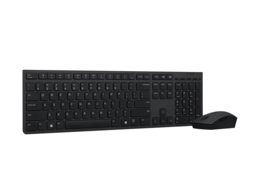 Lenovo Professional Wireless Rechargeable Keyboard and Mouse, 4X31K03968 тастатура и глувче