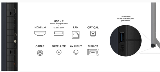 TCL QD-Mini LED TV 75C855, Smart TV, 4К QLED, AiPQ Pro, AMD FreeSync, Dolby Vision IQ, Dolby Atmos, 144 Hz, HDR 3500