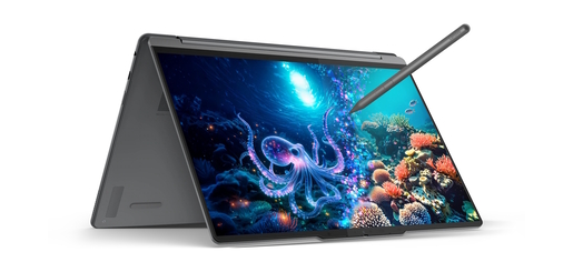 Lenovo Yoga 9 2u1 14ILL10, 83LC002ESC, 14 WQXGA+ OLED Touchscreen 500nits, Intel Core Ultra 7 258V, 32GB RAM, 1TB PCIe NVMe SSD, Intel Graphics, Windows 11 Pro, лаптоп