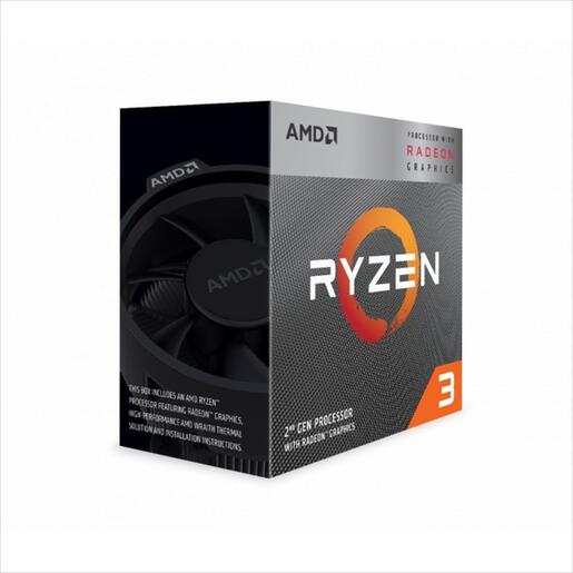 CPU AMD RYZEN 3 3200G,Quad Core, 4,0GHz 6MB s.AM4 Vega 8 Graphics YD3200C5FHBOX