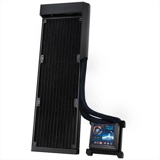COOLERS CPU AIO LIAN LI HydroShift LCD 360 ARGB, Fanless, LCD Display 2.88" IPS, Black, GHSLCD36NB