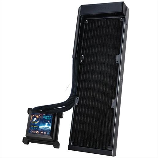 COOLERS CPU AIO LIAN LI HydroShift LCD 360 ARGB, Fanless, LCD Display 2.88" IPS, Black, GHSLCD36NB