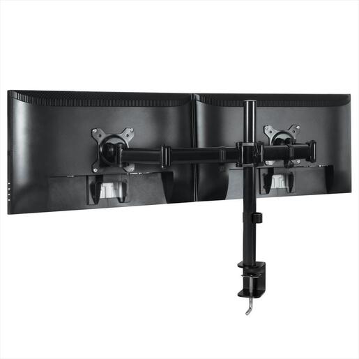 MONITOR STAND ARCTIC Z2 BASIC, 2 MONITORS, 13"-27", VESA 100/75mm, Tilt, Swivel, Rotation, 8kg per arm, AEMNT00040A
