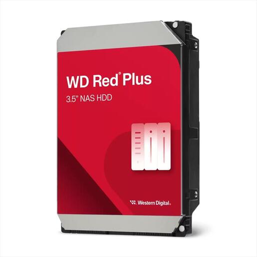 HDD 3,5" 8TB WD RED PLUS NAS 5640RPM 256MB SATAIII WD80EFPX