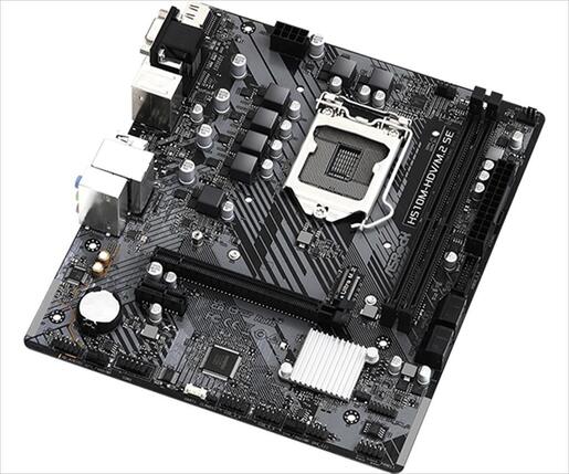 MB 1200 H510M-HDV/M.2 SE ASROCK, 2xDDR4 3200MHz, VGA,HDMI, DVI, PCIe 4.0 x16, PCIe 3.0 x1, Ultra M.2, 4xSATAIII, 4xUSB 3.1, 7.1 Channels