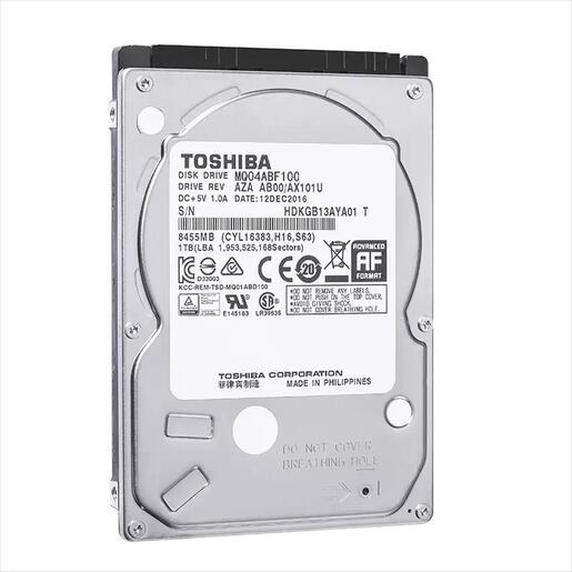 HDD 2,5" 1TB 128MB SATAIII TOSHIBA 5400RPM MQ04ABF100 7,0mm