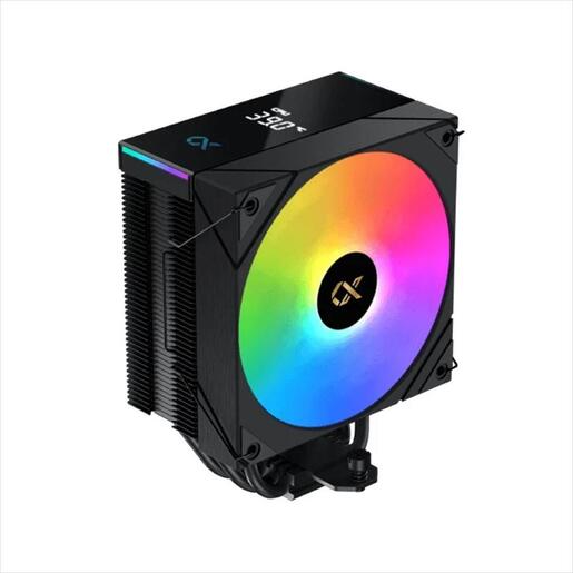 COOLERS CPU XIGMATEK AK4 DIGITAL, w/display top cover, 4 HEAT PIPES, ARGB PWM FAN, Intel  LGA 1700/1200/115x, AMD AM5/AM4, TDP 210W, Black, EN45882