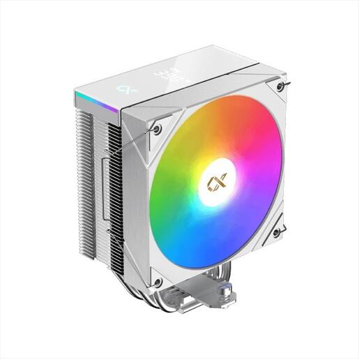 COOLERS CPU XIGMATEK AK4 DIGITAL ARCTIC, w/display top cover, 4 HEAT PIPES, ARGB PWM FAN, Intel  LGA 1700/1200/115x, AMD AM5/AM4, TDP 210W, White, EN45899