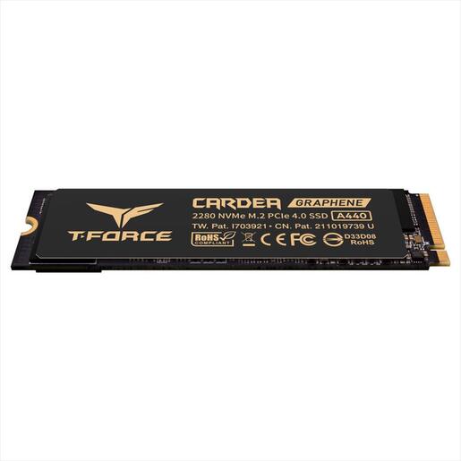 SSD M.2 1TB TEAM GROUP T-FORCE CARDEA A440 NVMe PCIe Gen4 7.000/5.500 MB/s, w/Aluminum Heatsink, TM8FPZ001T0C327