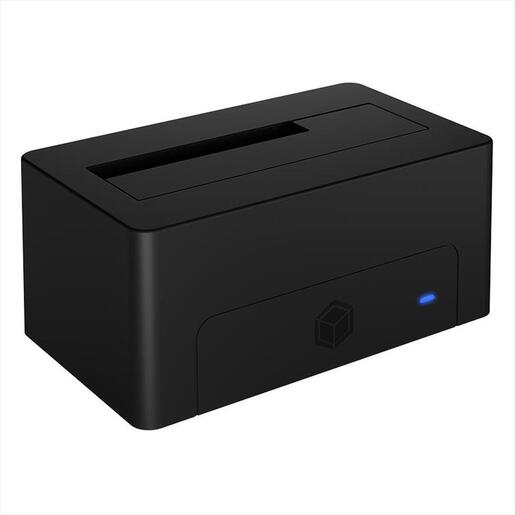 HDD/SSD 2,5"/3,5" DOCKING STATION ICY BOX,Dual bay, USB 3.2, Black, IB-1121-U3