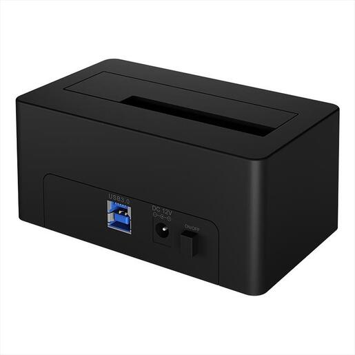 HDD/SSD 2,5"/3,5" DOCKING STATION ICY BOX,Dual bay, USB 3.2, Black, IB-1121-U3
