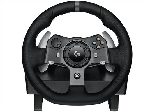 GAME WHEEL LOGITECH G920 DRIVING FORCE w/ pedals, for Xbox One, PC, 941-000123