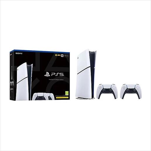 GAME SONY PLAYSTATION 5 Slim Digital Edition, 1TB, w/2 controlers