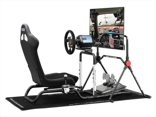 GAMING CHAIR NEXT LEVEL RACING Victory Simulator Cockpit, 150kg, BLACK, NLR-S042
