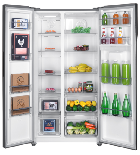 BEKO GNO5322WDXPN, E, 521L, 39dB Side-by-Side фрижидер