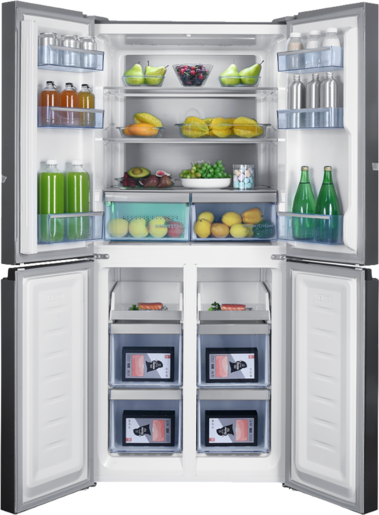 BEKO GNO46623MXPN, 466L, D, 39dB Side-by-Side фрижидер