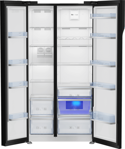 BEKO GN163140ZGBN, 640L, 43dB, 179 cm Side-by-Side фрижидер 