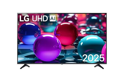 LG LED TV 55UA73003LA, 4K Ultra HD, Smart TV, WebOS, ThinQ AI, а7 АI Processor 4K Gen8, HDR10 Pro