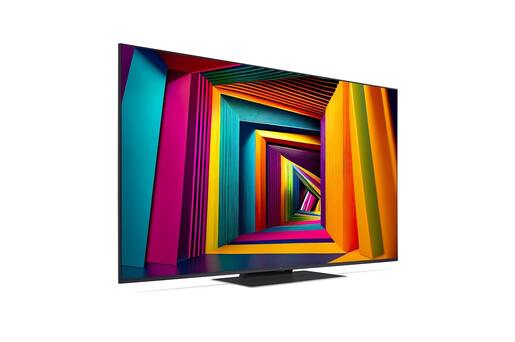 LG LED TV 55UT91003LA, 4K Ultra HD, Smart TV, WebOS, ThinQ AI, α5 AI Processor 4K Gen7, HDR10 Pro