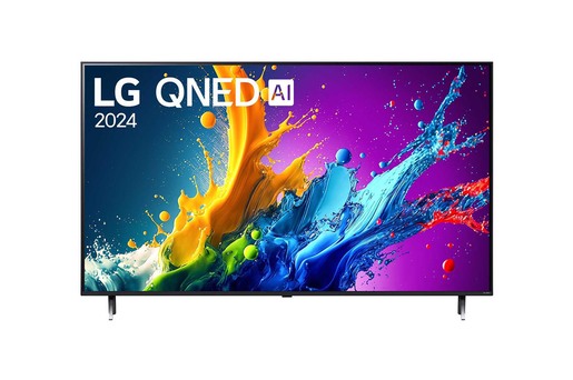 LG QNED TV 55QNED80A3A, 4K Ultra HD, Smart TV, WebOS, ThinQ AI, α5 AI Processor 4K Gen7, HDR10 Pro