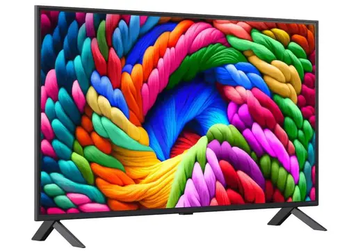 LG LED TV 43NANO90A3B, 4K Ultra HD, Smart TV, WebOS, ThinQ AI, 7 AI Processor 4K Gen8, HDR10 Pro