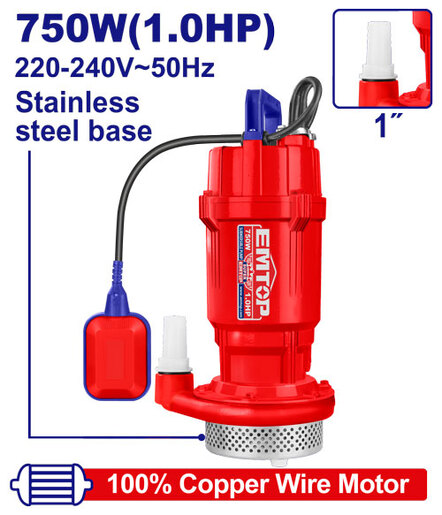 Emtop EWPPS07501 Потопна пумпа 750W