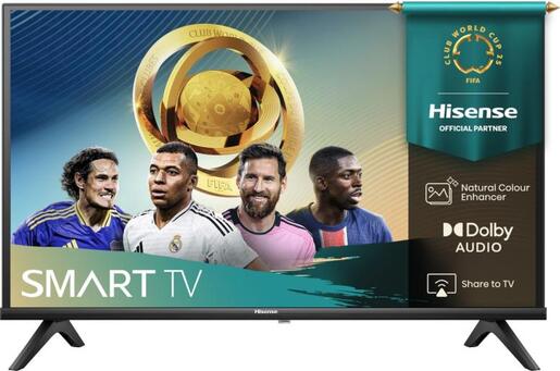 Hisense LED TV 40A4Q, Smart TV, Full HD, DTS Virtual X, VIDAA Smart OS